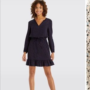 Draper James Printed Popover Dress- New with Tags